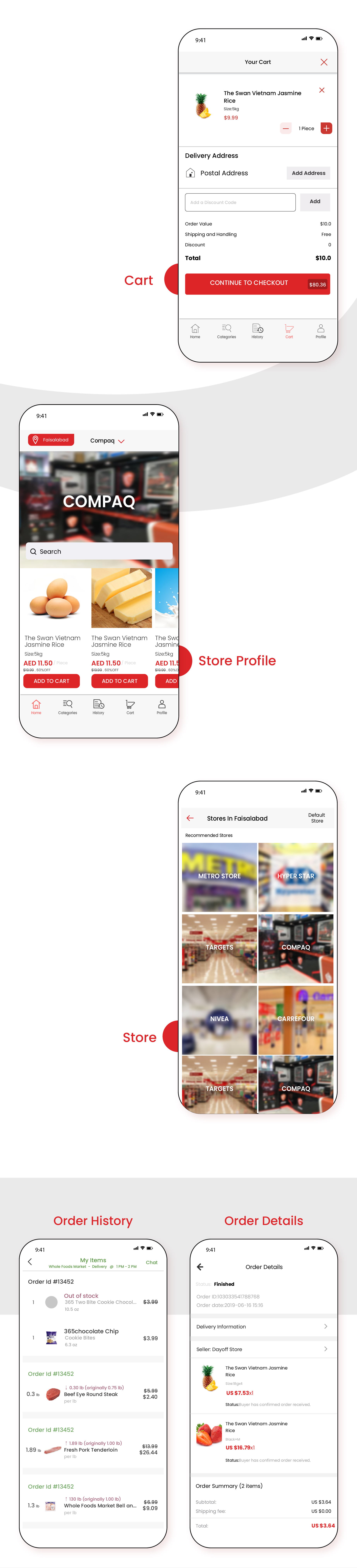 Freshly - Native Multi Vendor Grocery, Food, Pharmacy, Store Delivery Mobile App with Admin Panel - 6