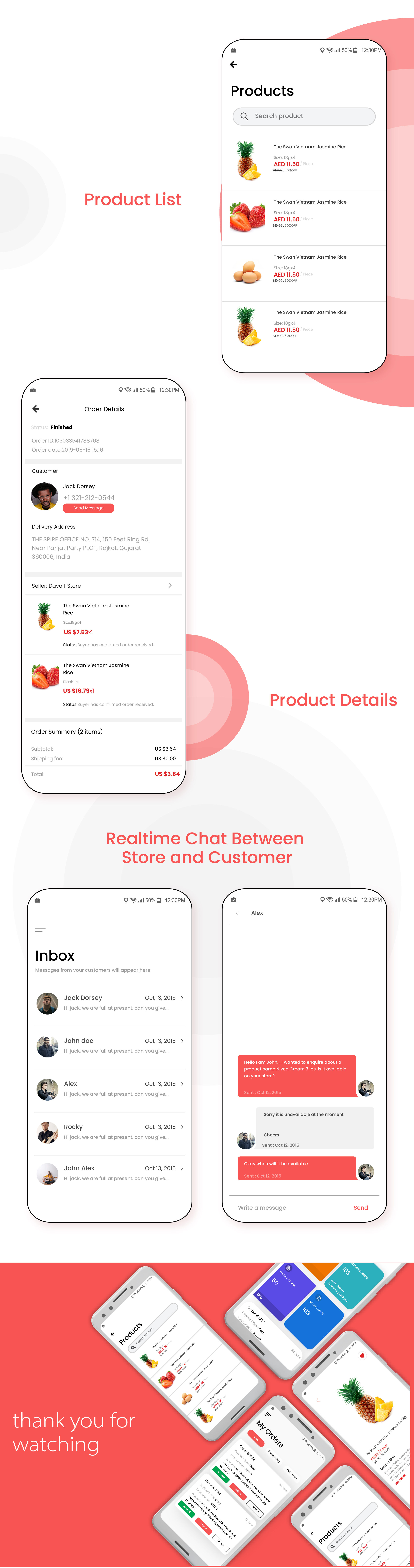 Freshly - Native Grocery Vendor / Store Owner App