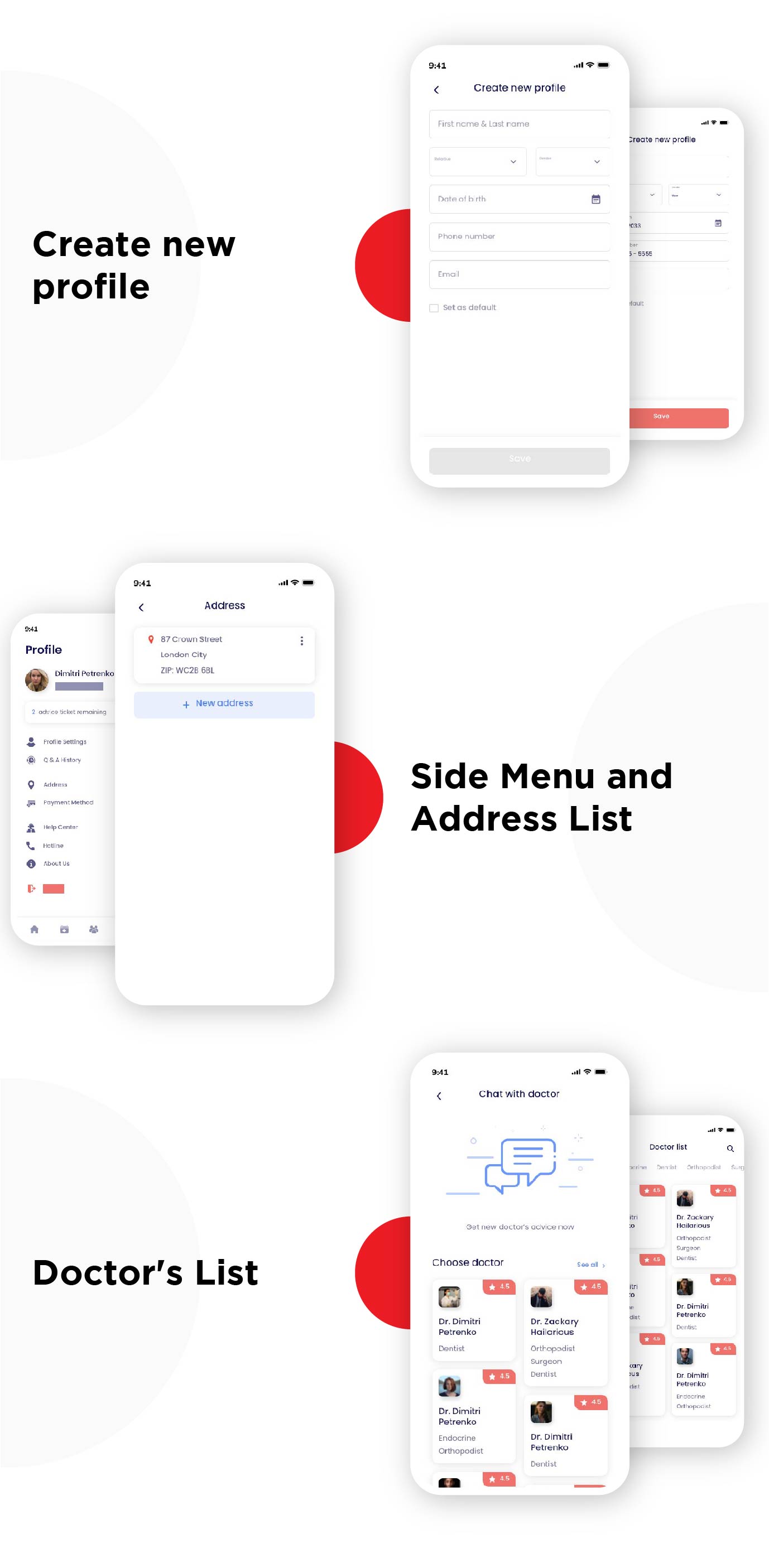 Medical Telemedicine Flutter App UIKIT