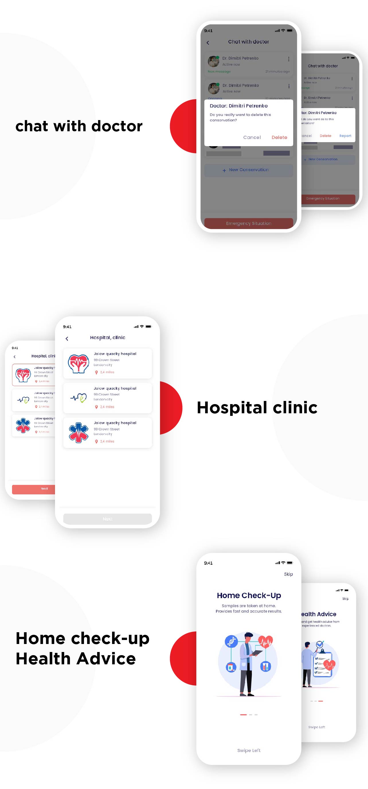 Medical Telemedicine Flutter App UIKIT